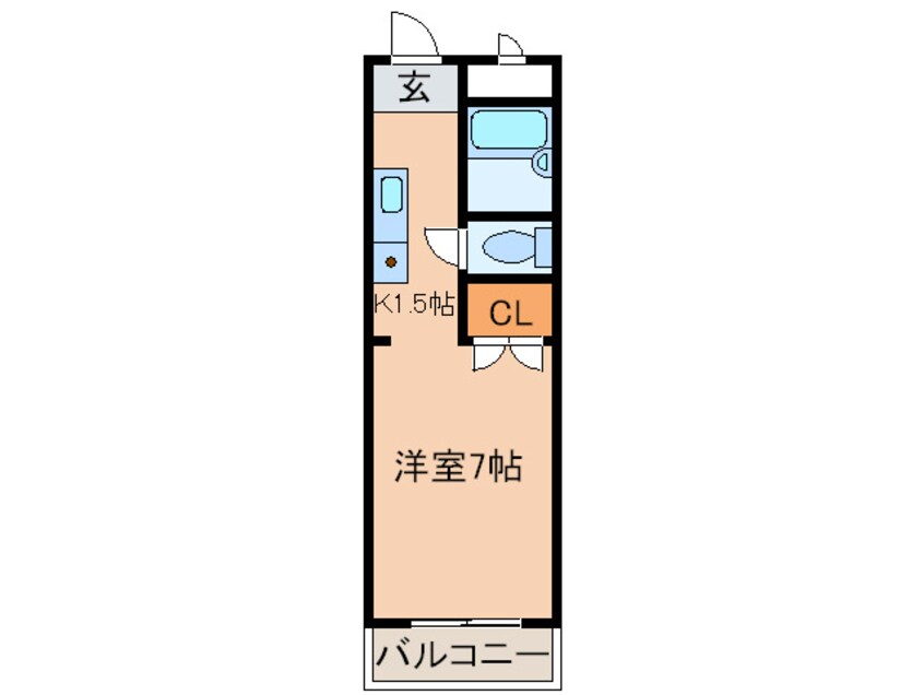 間取図 スイート霞苑