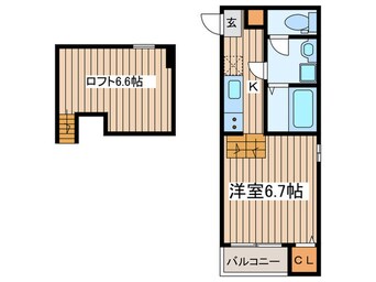 間取図 ボヌール桜