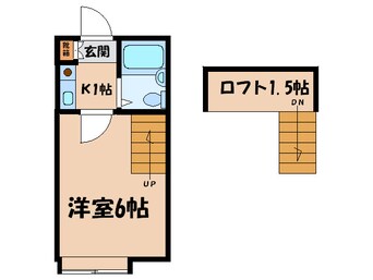 間取図 コスモフジチカ９