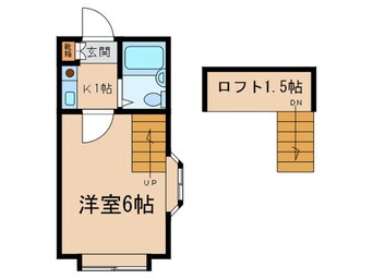 間取図 コスモフジチカ９