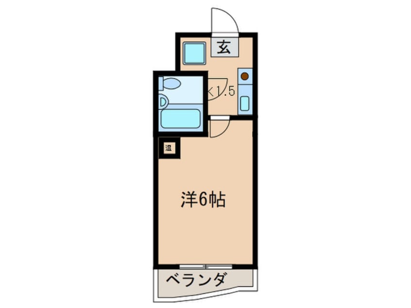 間取図 リ－ド岡崎２４８