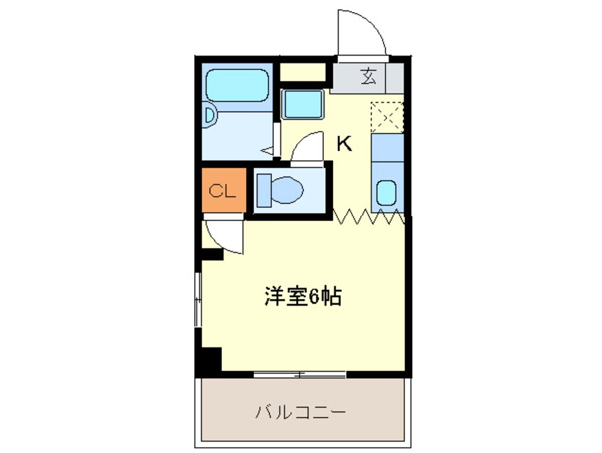 間取図 エクセル新栄