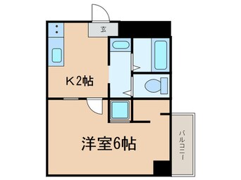 間取図 ﾊﾟｰｸｻｲﾄﾞ･ｱﾊﾟｰﾄﾒﾝﾂ･ﾊﾟｰｿﾝｽﾞ