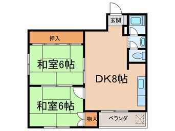 間取図 若杉ビル