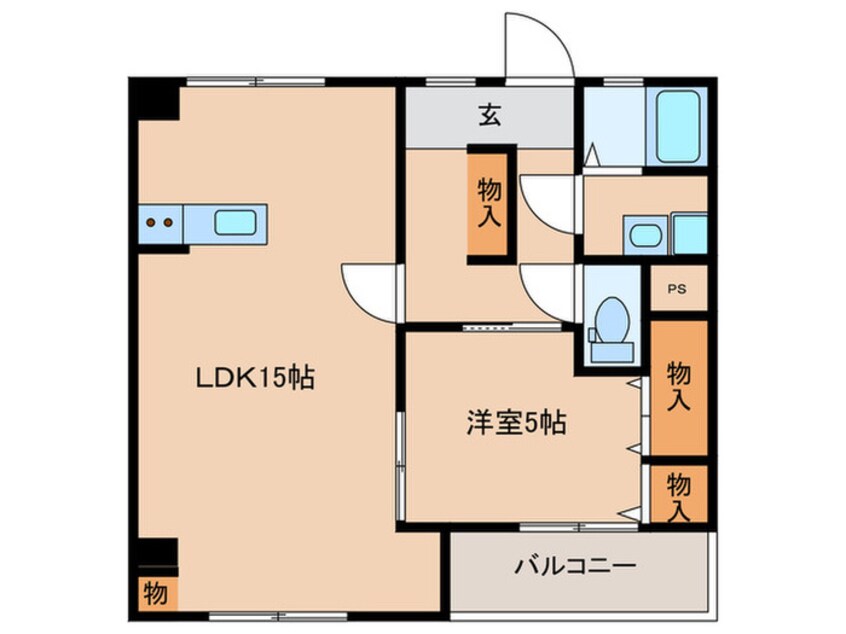 間取図 若杉ビル