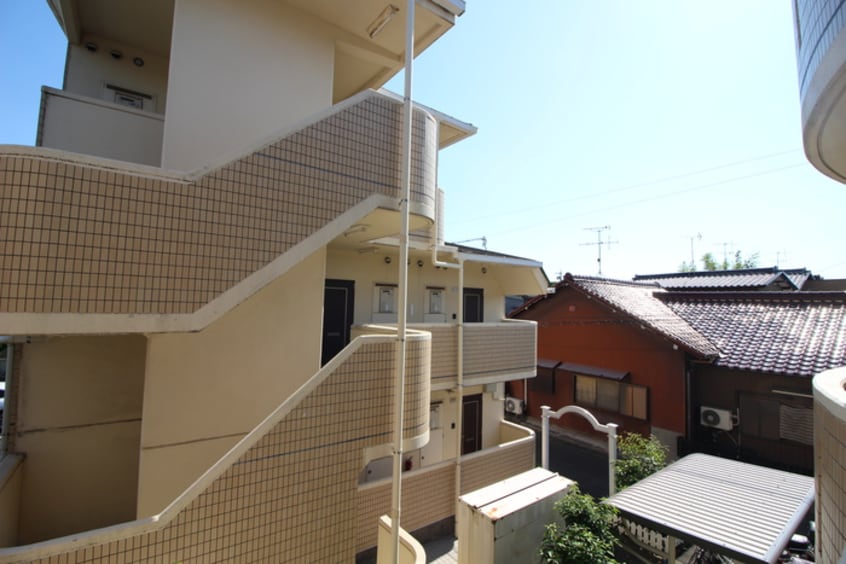 室内からの展望 エクセルガ－デンＢ棟