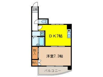 間取図 シェルコ－ト高畑