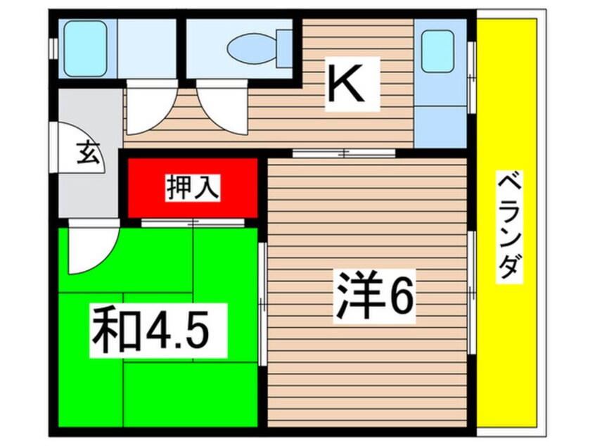 間取図 光ハイツ