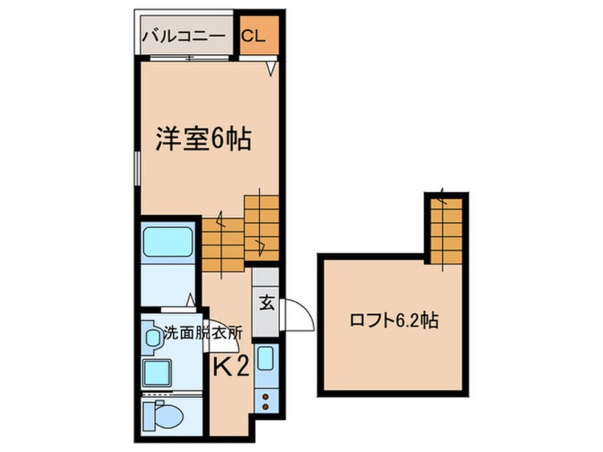 間取図 ラハト今池