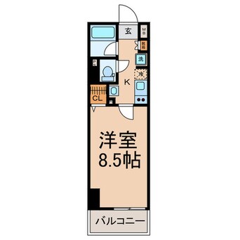 間取図 ベレーサ名駅ウエスト