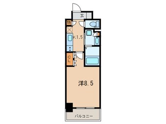 間取図 ＯＫＢアヴェニール菊井町