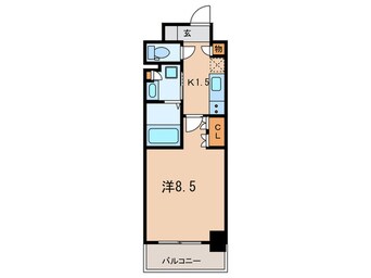 間取図 ＯＫＢアヴェニール菊井町