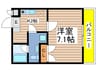 AMBERHOUSE　Jingu 1Kの間取り