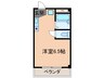 サンコーポ八幡 1Rの間取り
