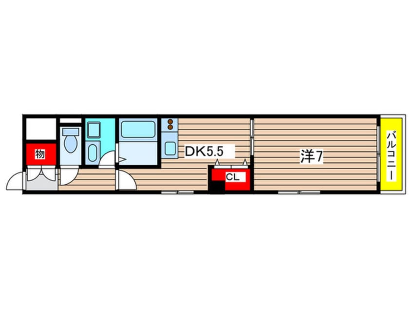 間取図 エスペランサ川名