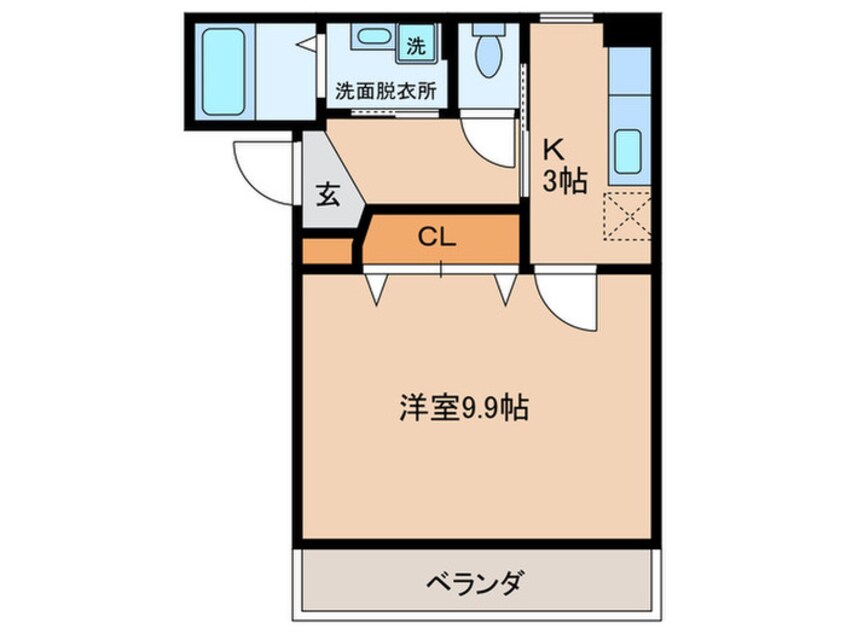 間取図 マルトピア九重Ⅱ