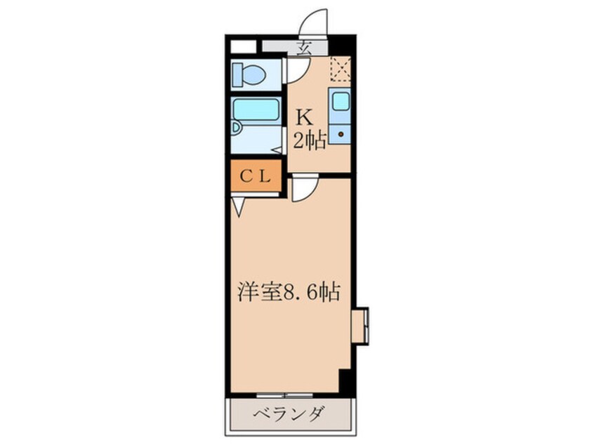 間取図 パレスWAN