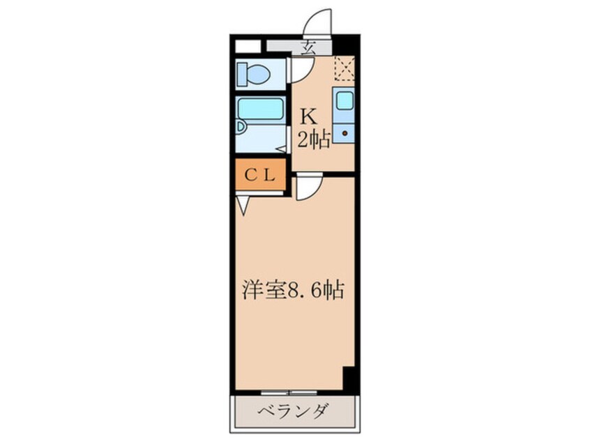 間取図 パレスWAN