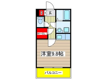 間取図 アイユ－河田Ａ棟