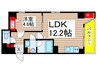 パールコートⅡ 1LDKの間取り