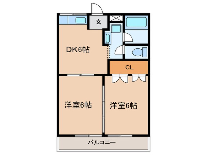 間取図 グリーンハイム