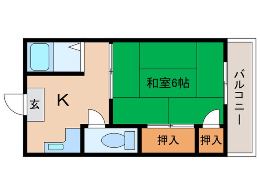 間取図 ライフ港陽