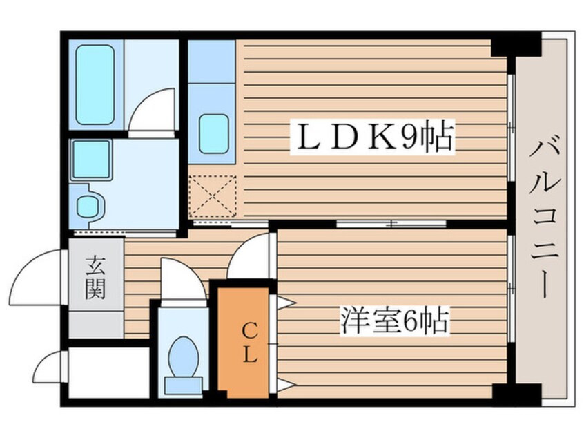 間取図 花井第三清風マンション