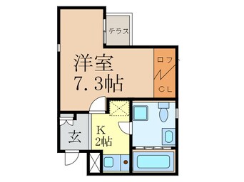 間取図 インフィニティ今池