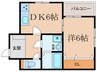 ドリーム東海通 1DKの間取り