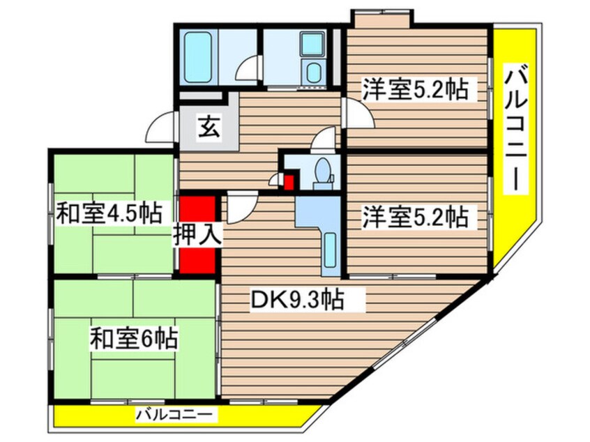 間取図 宮城ビル