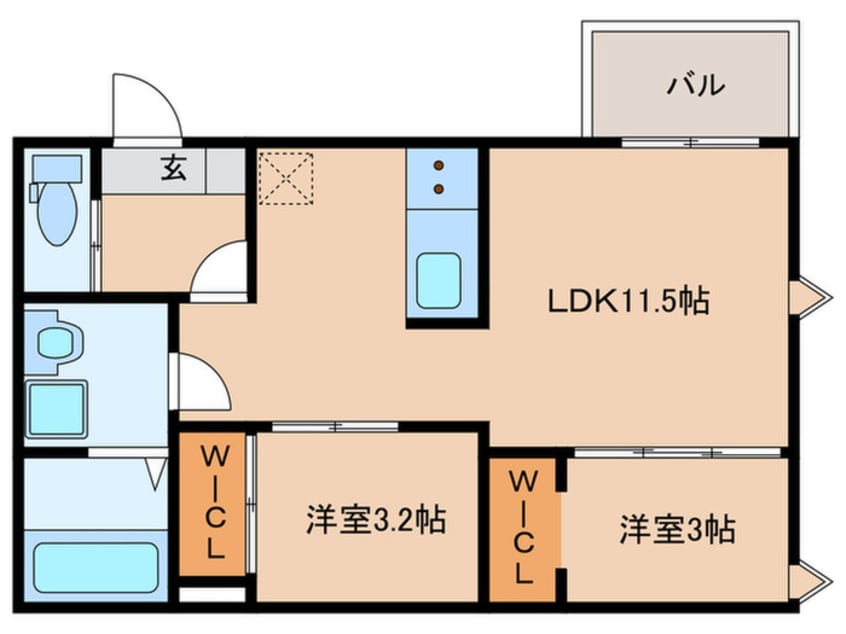 間取図 REGALEST Verde
