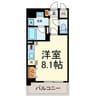 グランルージュ栄 Ⅱ 1Rの間取り