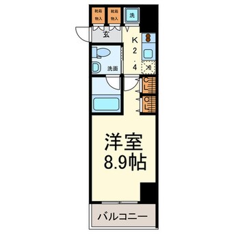 間取図 グランルージュ栄 Ⅱ