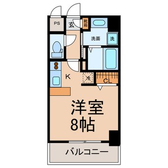 間取図 グランルージュ栄 Ⅱ