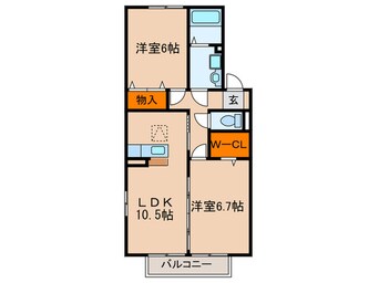 間取図 プルミエ慶