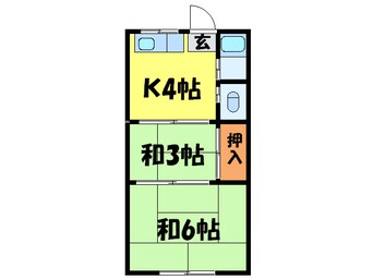 間取図 みなみ荘