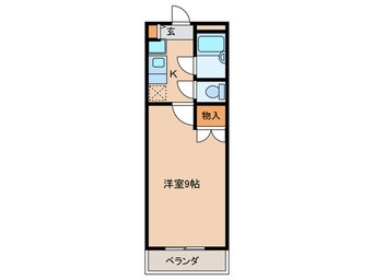 間取図 パレス内藤　Ⅱ