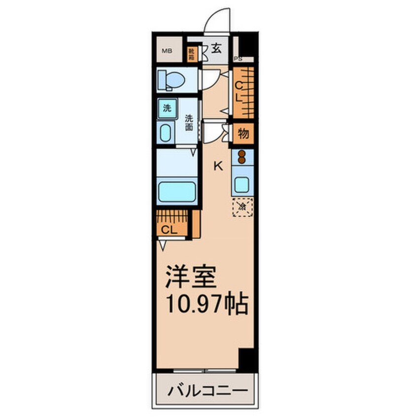 間取図 マックヴィラージュ平安