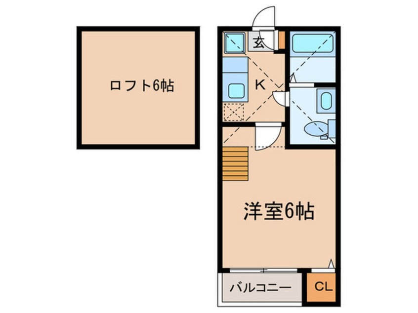 間取図 シェモア千種公園