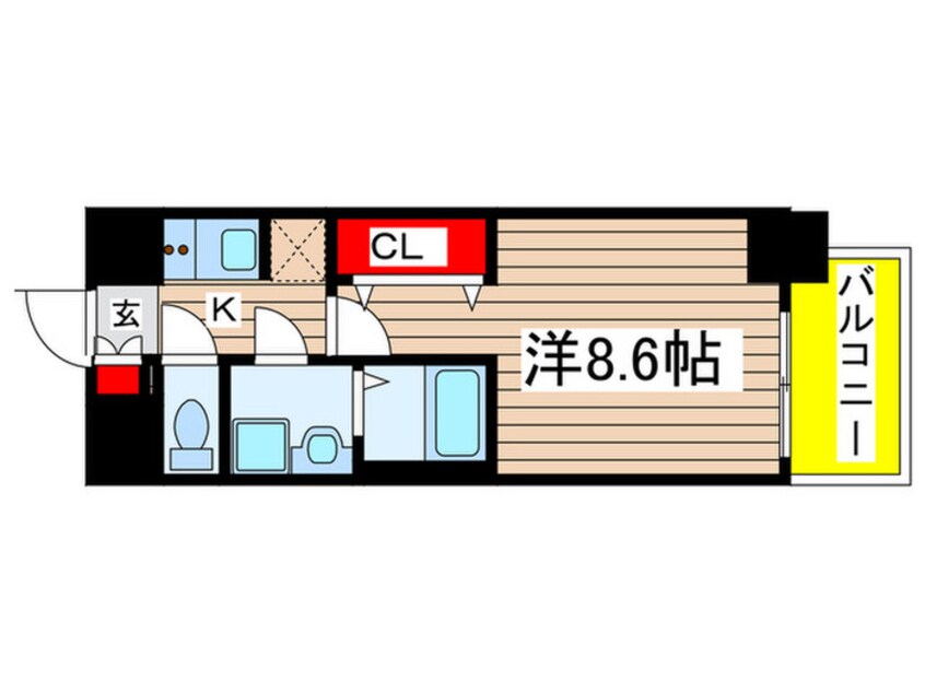 間取図 S-RESIDENCE金山West