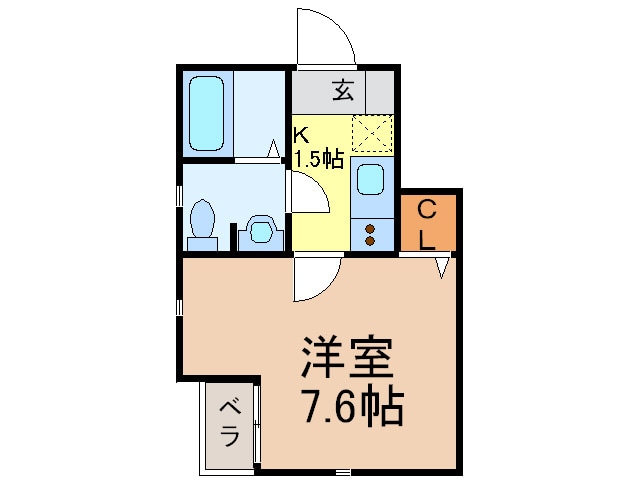 間取り図 Ａ－Ｌｅｇａｔｏ今池北