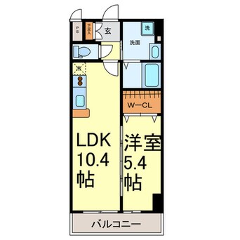 間取図 マイアトリア栄