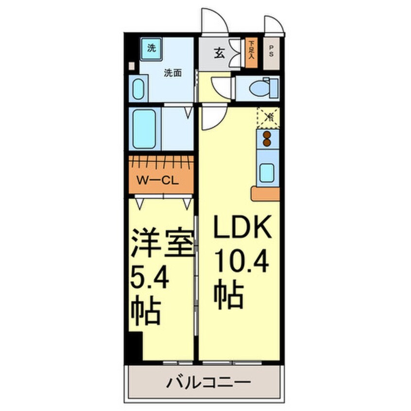 間取図 マイアトリア栄