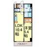 マイアトリア栄 1LDKの間取り