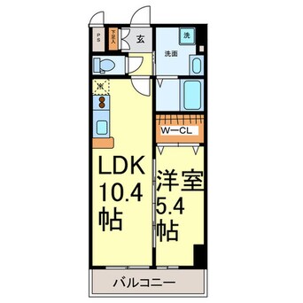 間取図 マイアトリア栄