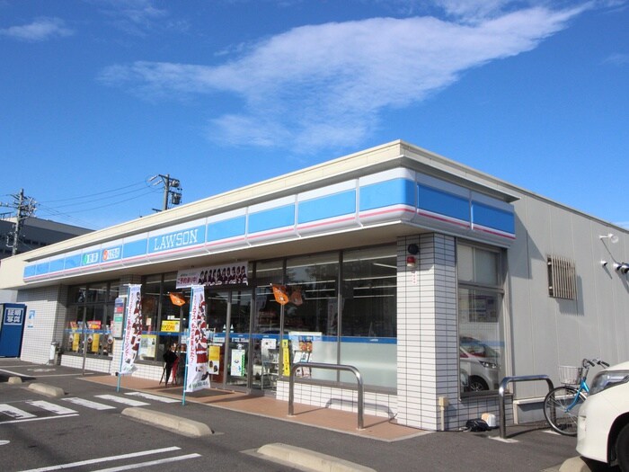 ローソン江南市役所東店(コンビニ)まで400m シャトー桐野