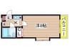 ﾗｲｵﾝｽﾞﾏﾝｼｮﾝﾚﾃﾞｨ-ｽ汐路(401) 1Kの間取り
