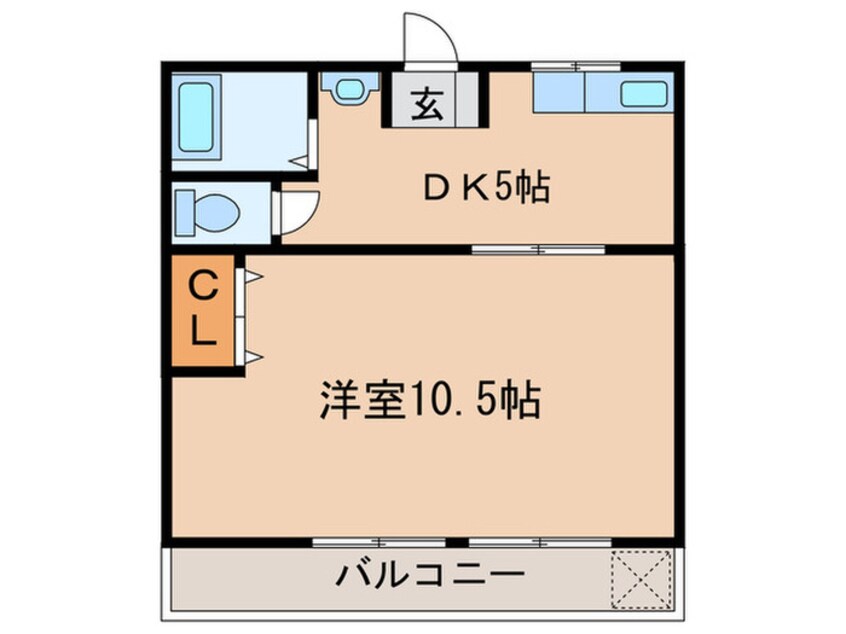 間取図 名北ビル