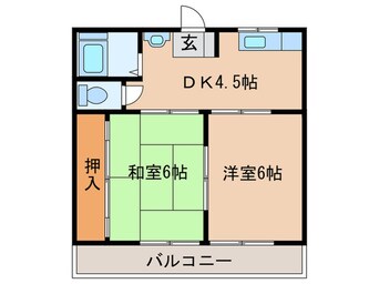 間取図 名北ビル