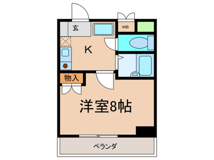 間取図 ヒルズ千種